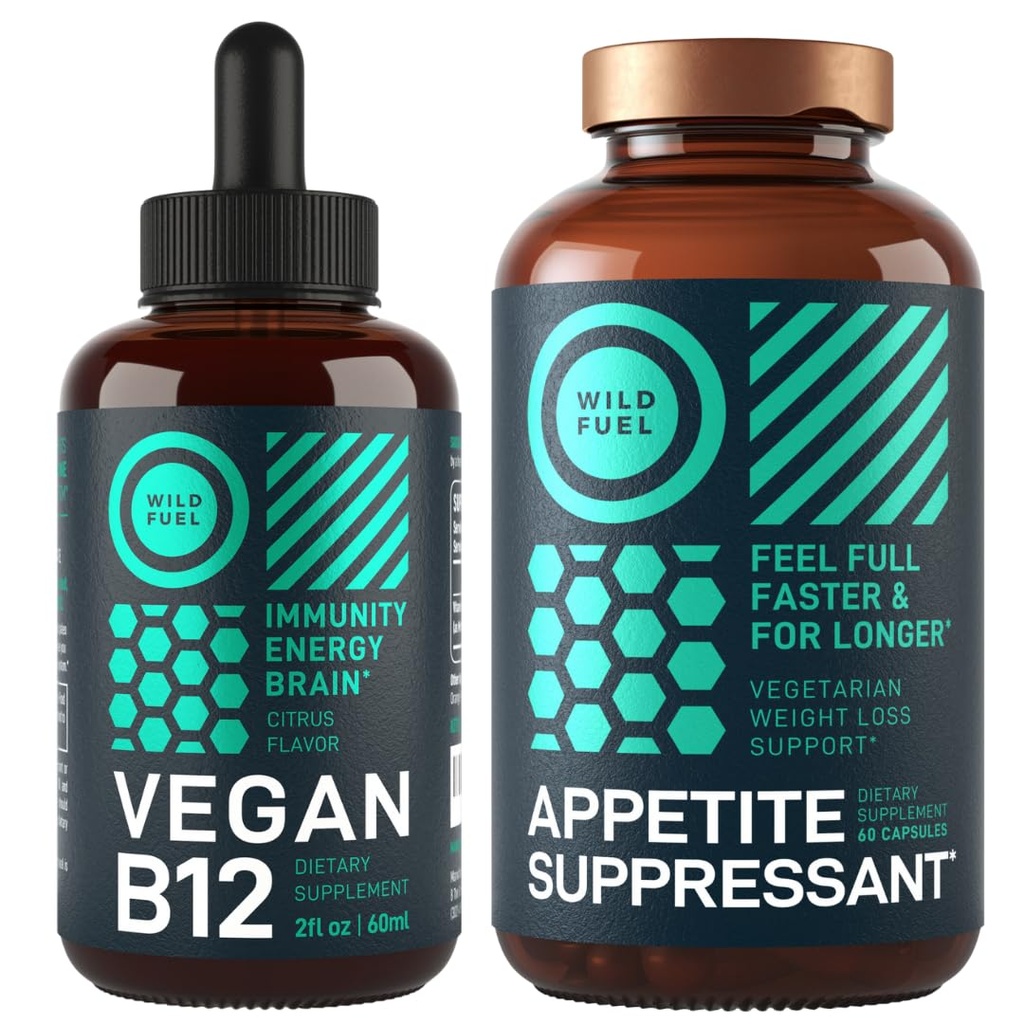 WILD FUEL Ağırlık Kaybı ve Vegan B12 Sıvı İşaret