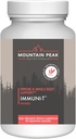 Dağ Peak Beslenmeleri Immuni-T - Destek Respiratory ve Immune System - çinko, Vitamin A, C ve Vitamin B6 - Hipoallerjen Diyet Tamam (60 Vegetarian Capsules)