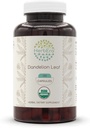 HerbEra Dandelion Leaf 120 Capsules, 500 mg, USDA Organik Dandelion (Taraxacum Officinale) s.