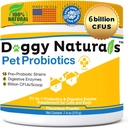Köpekler ve Kediler için Probiyotikler - Max-Strength ile 15 Strains Pre &Probiyotiks Digestive Health, Artper Gut Flora (Made in USA) 7.4 Oz (6 Milyar CFU Per Scoop)
