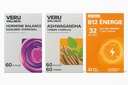 Veru Wellness Hormonal Balance for Women Compete Sche - Myo-Inositol & D-Chiro, Ashwagandha, Enerji - PMS, Mensural, Mood - Stres ve Enerji (2 Ay)