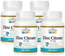 21. Yüzyıl Sağlık çinko Citrate Tabletleri 50 mg, 60 Kont (Görünen 5)
