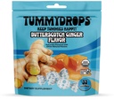 USDA Organik Butterscotch Ginger Flavor Tummydrops, Gluten Free & Vegan, 33 Organik Ginger Lozenges