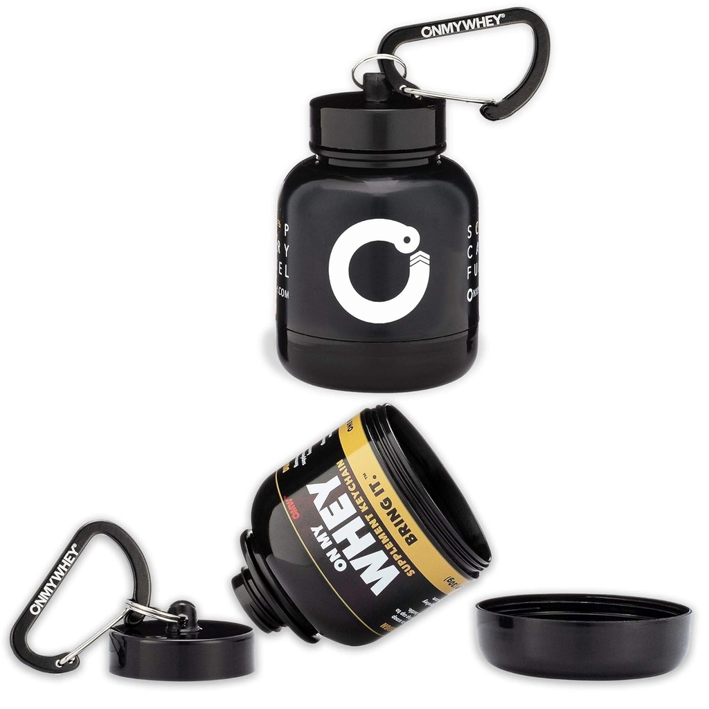MyWhey - Protein Toz ve Supplement FunnelRock, Gym, Workouts, Fitness ve Seyahat için Portre - TSA Onaylandı, Combo 2Pack w / 1 Modern & 1 Classic