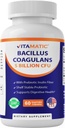 Vitamatic Bacillus Coagulans Raf Stable Probiyotik Supplement - GI Digestive Health - 60 Sebze Kapsülleri - Stomach Acids