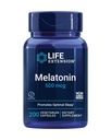 Life Extension Melatonin, 500 mcg – Gally, Sleep, Low Dose, Value Dimension – Non-GMO, Gluten-Free, Vegetarian – 200 Capsules