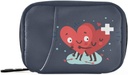 Naanle Pill, Cross Pill Box 7 Day Pill Case Bag Travel Pill Organizer Bag with Surface Portable Weekly Case Compact Boyut for Vitamin Supplement Holder