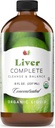 Liver Complete 8oz Organik Sıvı Tesis - Liver Cleanse & Digestive Bitters Vinegar Supplement
