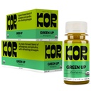 Kor Shot Heatgrass Ginger Spirulina Shot - 24 Pack x 1.7 fl Oz - Green Up Shot - Daily Greens Superfoods Shot - USDA Certified Organic