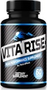 Erkekler için Vita Rise Pills, Resmi Vita Rise Peak Performans Tamam, Genel Sağlık ve Sağlık Desteği için Tüm Doğal Erkek Kapsüller, Vita Rise Pro Tabletleri, VitaRise (60 Capsules)