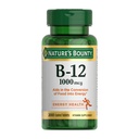 Nature's Bounty Vitamin B12 1000 mcg Supplements, Supports Energy Metabolism, 200 Ctt
