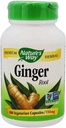 Nature's Way Premium Herbal Ginger Root, Digestive Support, 550 mg, 100 Vegetarian Capsules, 2 Paket