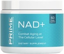 PRIME NAD+ Nicotinamid Riboside & Pterostilbene ile birlikte - Gelişmiş Anti-Aging Formula, Supports Cellular Health, Cognitive Function & Energy Production, Non-GMO, Gluten-Free, 30 Services