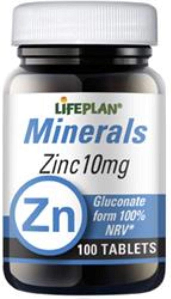 Lifeplan 10 mg Çinko Gluconate Elemental - 100 Tablet Paket