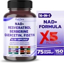 NAD+ Trans-Resveratrol Berberine Quercetin Fisetin Milk Thistle - Κατασκευασμένο στις ΗΠΑ