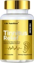 Life Nutrition 1200 Tinnitus Relief for Ringing Ears,OTC Flavonoid Ear Health Vitamins,Bioflavonoyaks & Vitamin C,120 Caplets