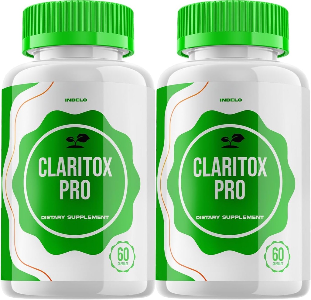 (2 Pack) Vertigo Capsules için Claritox Pro, Vertigo İncelemeleri için Claritox Pro, Vertigo Support Supplement maximum Strength Nootropic Formula Pills Claritox Pro for Memory (120 Capsules)