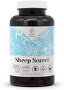 Koyun Sorrel 120 Capsules | High-Potency Herbal Diyeter Supplements | Sebze Kapsülleri ve Koyun Sorrel (Rumex Acetosella) Kuru Herb (120 Kont)