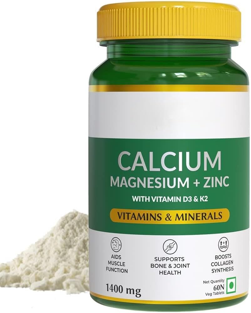 D3 & K2 (600 IU) Vitamin D3 & K2 (600 IU) ile Doğalsül Magnezyum & çinko Tabletleri, Kas Health For Women and Men için,