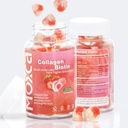 Κολαγόνο Gummies - 60 Count, Hydrolyzed Collagen Type 1 & 3,Vitamin C E για γυναίκες άνδρες υγιή δέρμα αρθρώσεις Υποστήριξη,Non-GMO,Gluten-free,Gelatin-free (120 Counts)