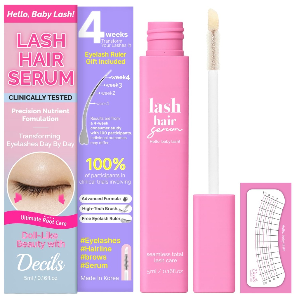 Koreli Lash Serum - Lashes Eyebrow Eyelash Büyüme Suero Crecimiento Suero De Pestañas