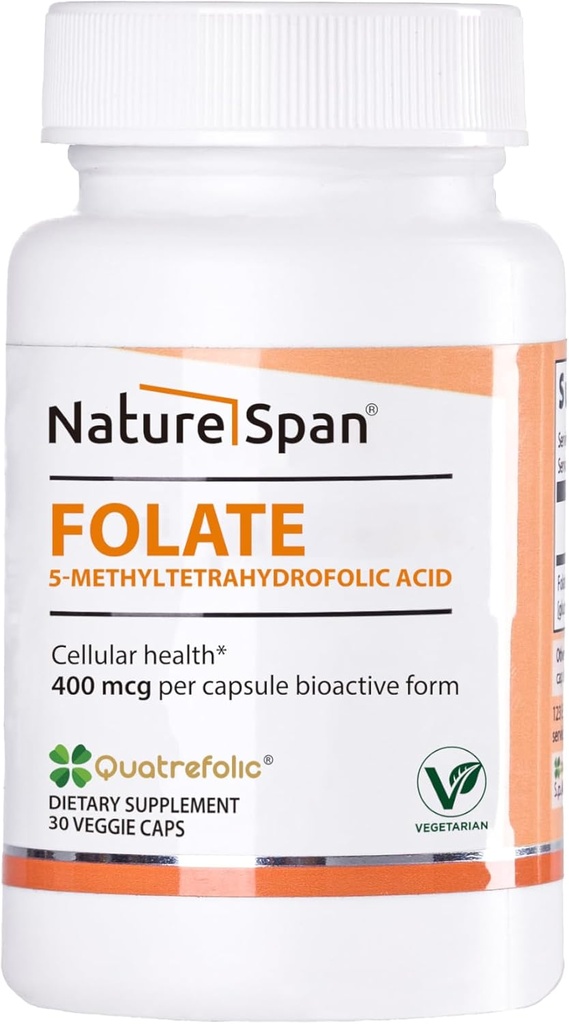 Aktif 6S-5-metiltetrahidrolik asit-400 mcg,Promote protein üretimi, kırmızı Kan Hücresi Üretimi ve fetal malformasyonları Önleme,30 Capsolic asit-400 mcg,Promote protein Production, red Blood Cell Production and prevent fetal malformations,30 Caps