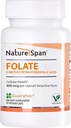 Ενεργό 6S-5-μεθυλοτετραϋδροφολικό οξύ-400 mcg, Promote Protein Production, Red Blood Cell Production and Prevent eμβρυικές δυσπλασίες,30 Caps