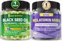 NECISS Μελατονίνη 60mg Gummies + Μαύρο έλαιο σπόρων Gummies