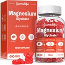 Gumalife's 700mg Magnesium Glycinate Gummies Enhance Relaxation, Offering A Sugar-Free Blend of Beneficial Nutrients. Each Box Contains 60 Counts (60 Counts, Boysenberry)