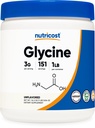 Nutricost Glycine Toz 1lb - Non-GMO, Gluten Free