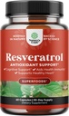 Youthful Trans Resveratrol Supplement - Resveratrol Κάψουλες με AMPK Activator για Κυτταρική Υγεία & Ζωτικότητα - AMPK Μεταβολικός ενεργοποιητής για την ενίσχυση του μεταβολισμού & Κυτταρική απόδοση - 60 Μέτρα
