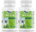 Amerika Medic & Science WFS Plus Women (90 Capsules) Supports Ovulatory Health | Natural Preconception Vitamins, Reproductive Aid, D-Chiro Inositol, DHA (Pack of 2)