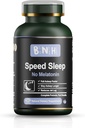 BNH Speed Sleep - Melatonin Free Formula - Antik Çin Remedy - 15 Herbs - Fall & Stay Asleep Faster - Wake Reneed & Energized - No Groggy feeling - Relax - Calms Mind- Drug Free - 180 Count