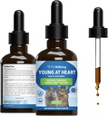 Pet Wellence Young in Heart for Cats - Vet-Formated - Heart Health, Circulatory & Cardiovascular System, Hawthorn, Motherwort, Schisandra - Herbal Supplement 2 oz (59 ml)