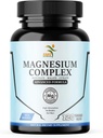 Magnezyum Kompleksi | 470 mg of Magnezyum Glycinate, Malate, & Citrate for Muscles, Nerves, & Energy | High Abpole | Vegan, Non-GMO | 120 Capsules