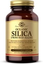 Solgar Oceanic Silica από Red Algae 25 mg, 100 κάψουλες λαχανικών - Εξαιρετική πηγή ασβεστίου, υποστηρίζει την υγεία των οστών - μη-GMO, Vegan, χωρίς γλουτένη, χωρίς γαλακτοκομικά, Kosher - 50 υπηρεσίες