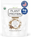 Saf Gıda: Probiyotiks ile Bitki bazlı Protein Toz | Organik, Temiz, Tüm Doğal, Vegan, Vejetaryen, Tüm Superfood Beslenme Tamamı Hayır Katkılarla Tamamlandı | Keto (Chocolate)