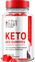 NutraRize Activ Boost Keto ACV Gummies - συμπλήρωμα Keto για προηγμένη απώλεια βάρους, μέγιστη αντοχή, Gomitas Κριτικές (60 Gummies)