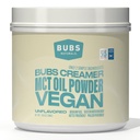 BUBS Naturals MCT Oil Powder - Premium MCT Oil & Keto Coffee Creamer - Vegan & Paleo Friendly - Healthy Coconut Fats + Low Carb - Dairy-Free Energy Source for Shakes, Smoothies & Bakeing (10,6 oz)
