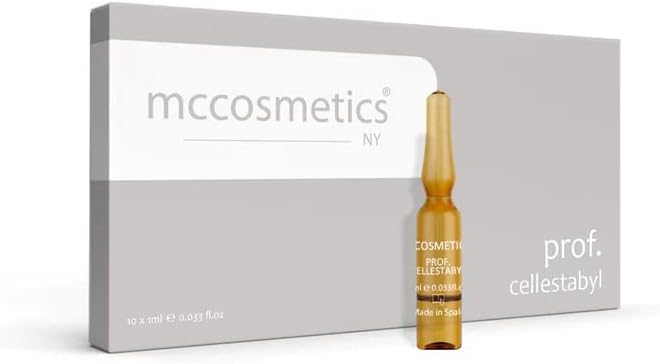NY | Prof. Cellestabyl | Vitamin B6 & B3 | Destekler Skin'in Görünüm & Radiance | 10 x 1 ml | İspanya'da Made in İspanya