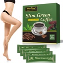 Premium Green Coffee Bean Extract Toz - Gluten-Free Green Coffee Bean Extract Supplements with 10 Natural Health Blends, Instant Coffee, 180g (18 Sachets)