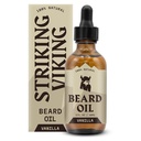 Striking Viking Vanilla Beard Oil για τους άνδρες - Φυσικά παράγωγα Conditioner με Argan & Jojoba Oils για την μαλακοποίηση, ενυδάτωση και ανάπτυξη (2 Oz)