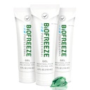 Biofreeze Profesyonel Ağrı Yardımı Gel, 4 oz Tube (3-Pack) - Hızlı, Arthritis için Soğutma Yardımı, Kas Soreness, Ortak, Arka, Boy, Diz Ağrı & Daha Fazla