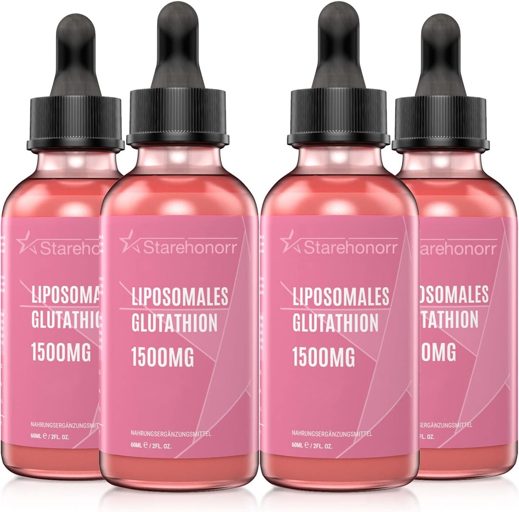 Liposomal Glutathione Liquid 1500 mg, Glutathione Supplement, 8.11 oz