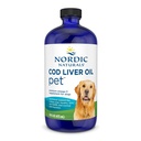 İskandinav Naturals Pet Cod Liver Oil, Unflavored - 16 oz - 1048 mg Omega-3 Per Teaspoon - Don Oil for Dogs with EPA & DHA - Discovers Skin, Coat, & Immune Health