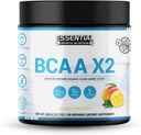 BCAAs with 175 mg Caffeine | 40 Hizmet | Keto-Approved, Non-GMO, Gluten Free Supplement | Peach-Mango Flavor