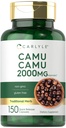 Carlyle Camu C | 2000 mg | 150 Capsules | Herb Extract Supplement | Myrciaria Dubia | Non-GMO ve Gluten Free