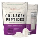 Canlı Bilinçli Kolajn Powder Toz - Doğal olarak Kaynaklanmış Hidrolyzed Collagen Toz - Saç, Cilt, Çiçeği ve Ortak Destek - Tip I & III Grass-Fed Collagen Supplements for Women and Men - 16oz
