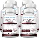 Onaylanan Bilim Stonexyl - Kidney Stones için herbal Destek - 360 Capsules - Chanca Piedra - High Abors - 6 Ay Supply - Vegan