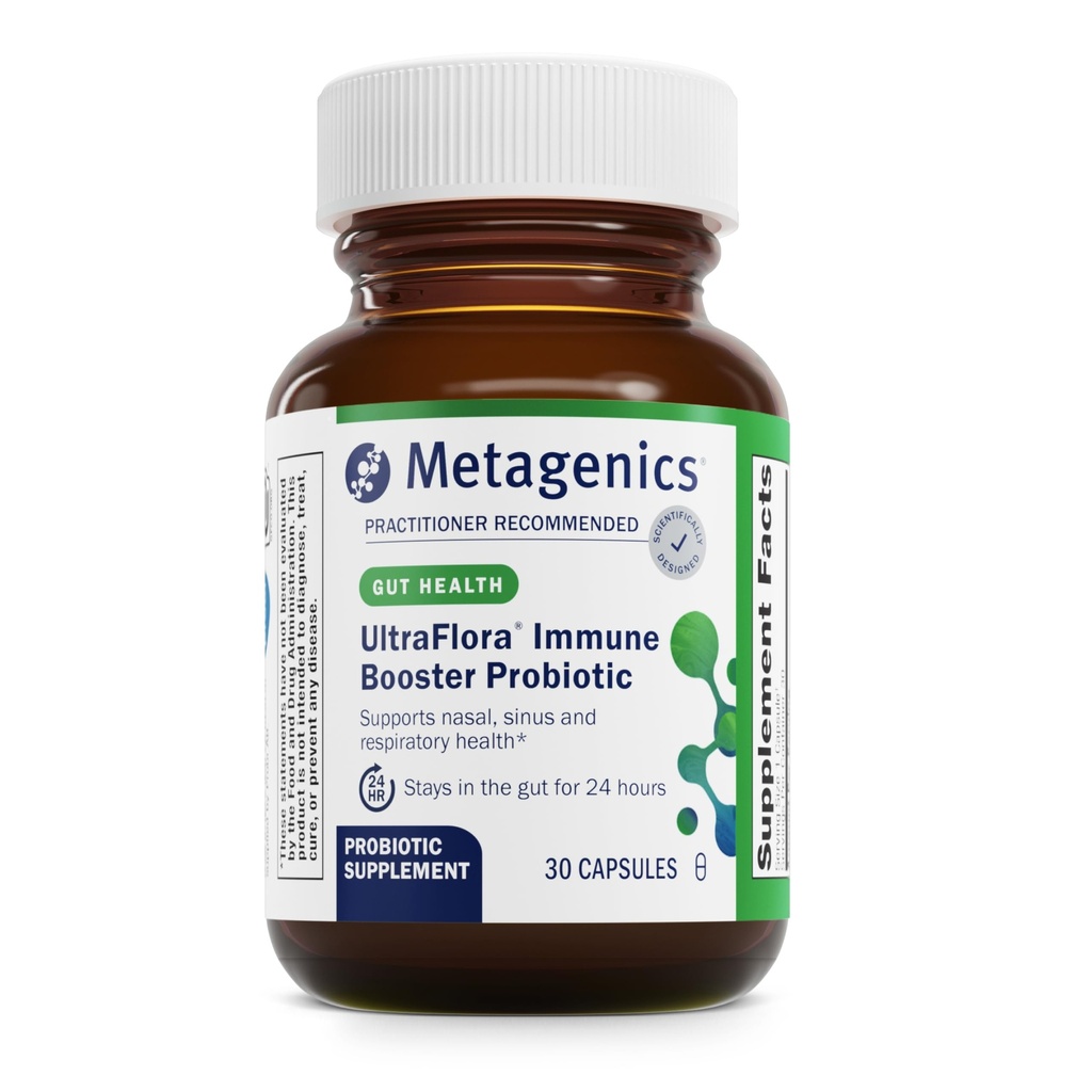Metagenics UltraFlora Immune ATM Probiyotik - Günlük Immune Support* - Sağlıklı Nasal, Sinus & Respiratory Function* - 30 Count